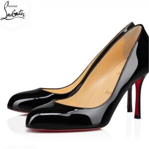 Christian Louboutin Black Dolly Pump 85 mm Pumps - Patent calf leather